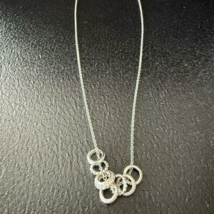 Touchstone Crystal Ring True Necklace - 9064N